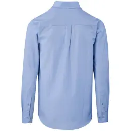 Mens Long Sleeve Northampton Shirt Sky Blue Back